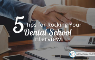 5 tips for rocking your dental school interview