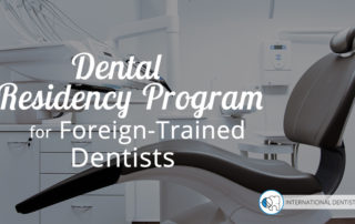 dental schools accepting international students,