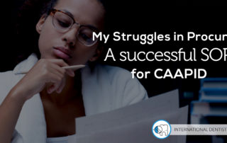 Successful Statement of Purpose for CAAPID