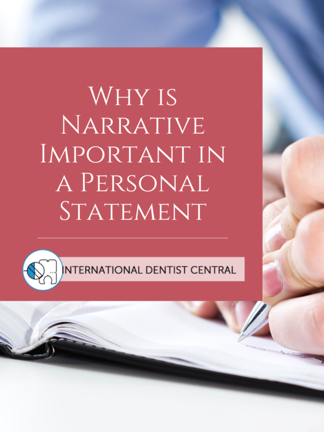 Why is Narrative important in a Personal Statement