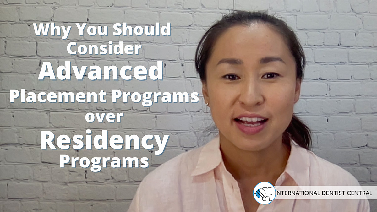 Why you should consider advanced placement program over residency programs .